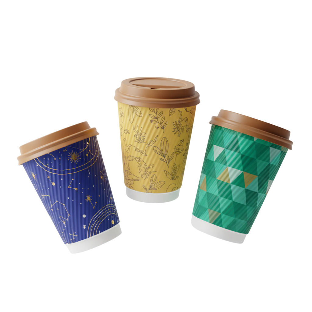 Custom printed paper cups